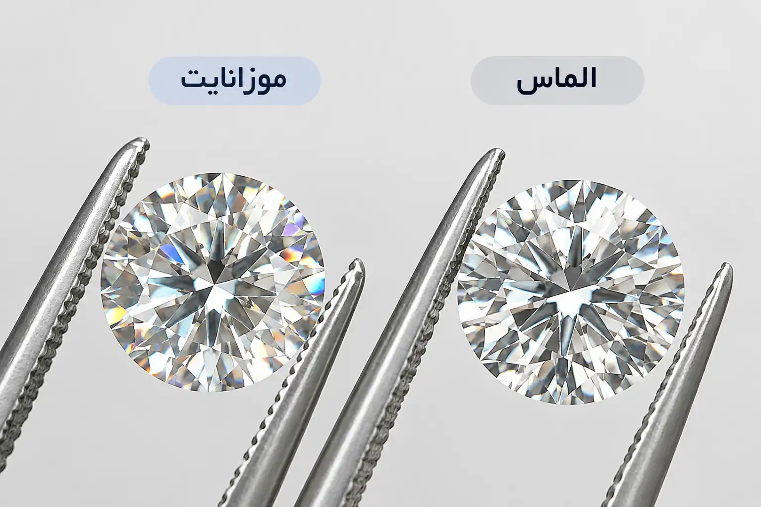 مقایسه الماس و موزانایت