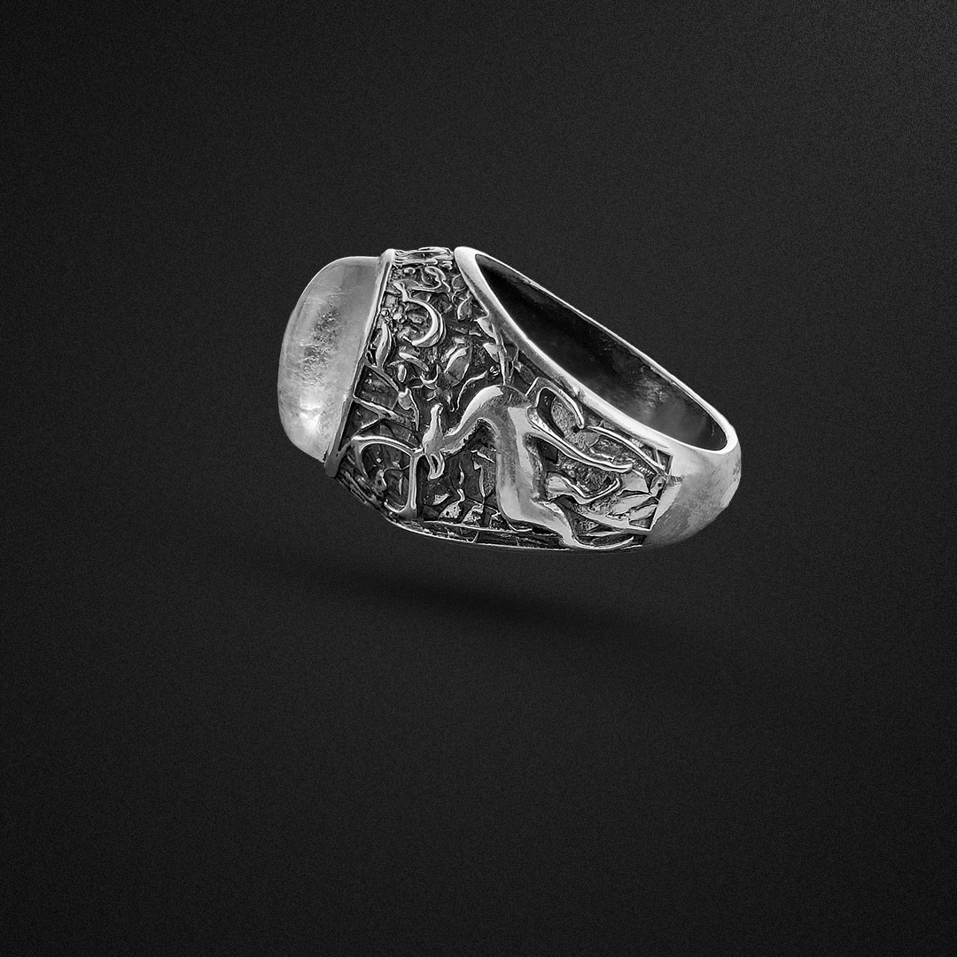  انگشتر نقره مردانه در نجف رکاب ضامن آهو