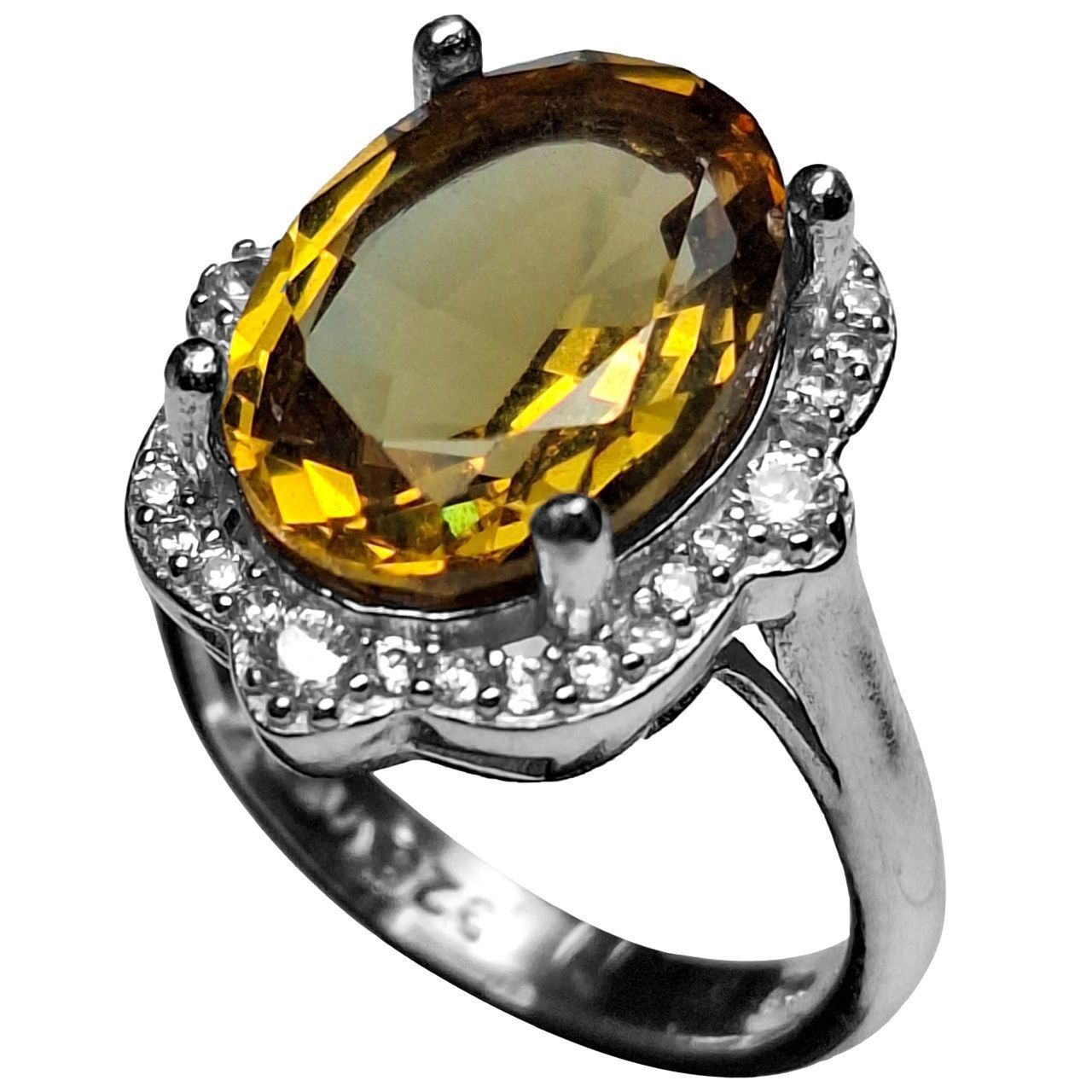 انگشتر نقره زنانه الکساندریت هفت رنگ