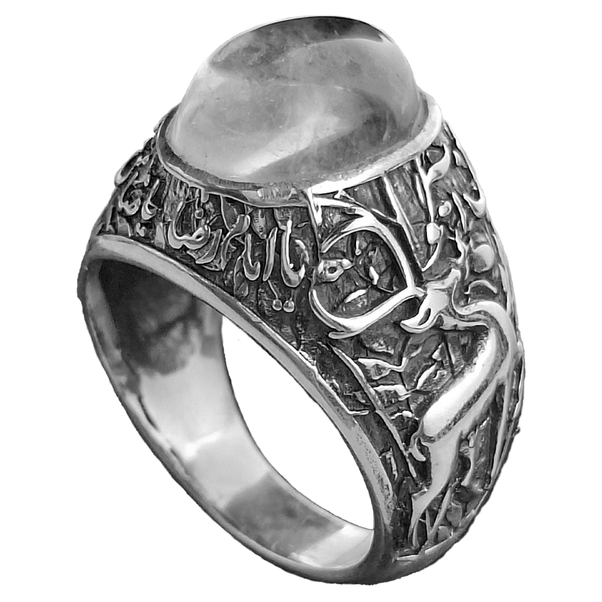  انگشتر نقره مردانه در نجف رکاب ضامن آهو