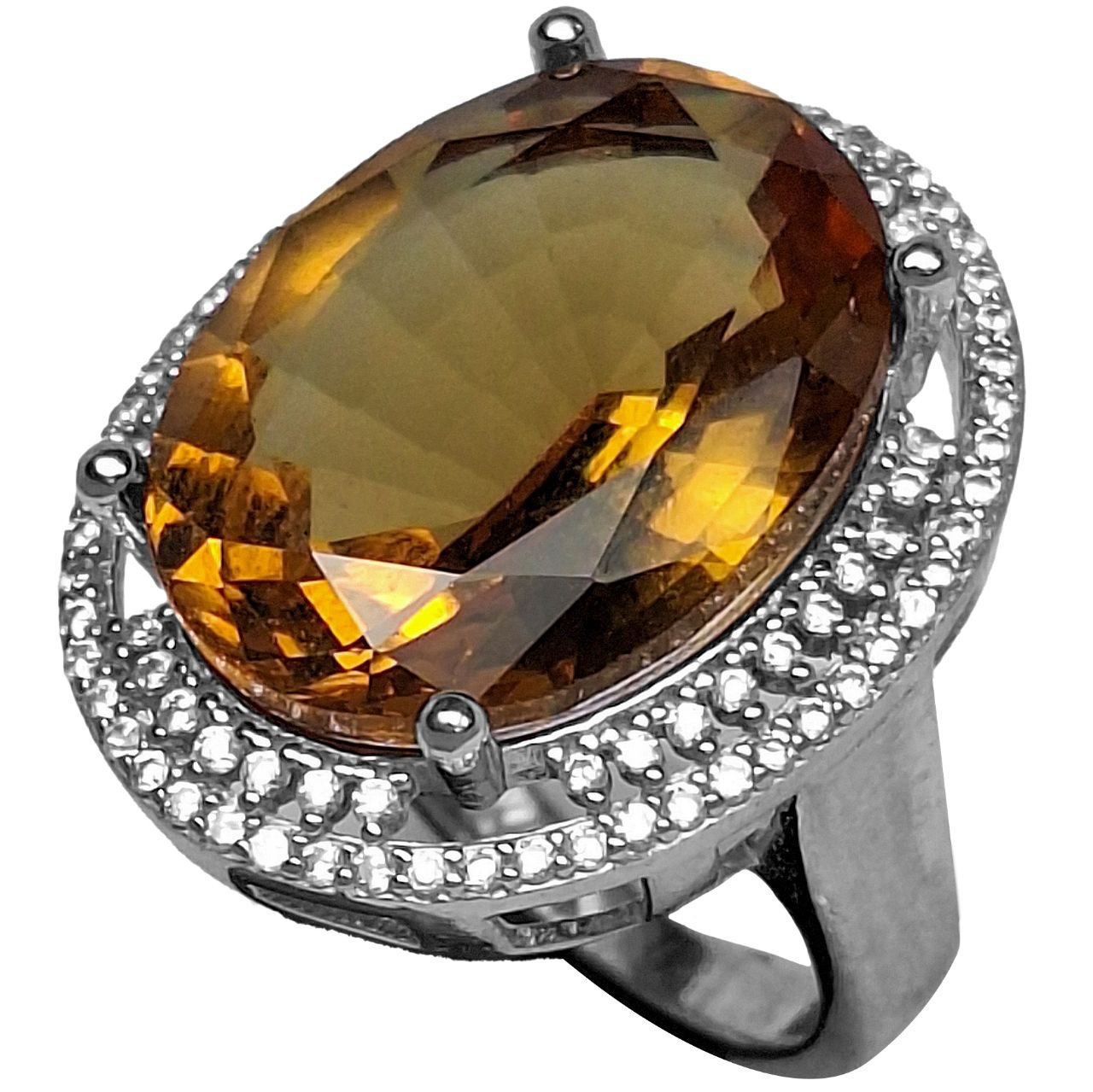 انگشتر نقره زنانه الکساندریت جادویی بزرگ